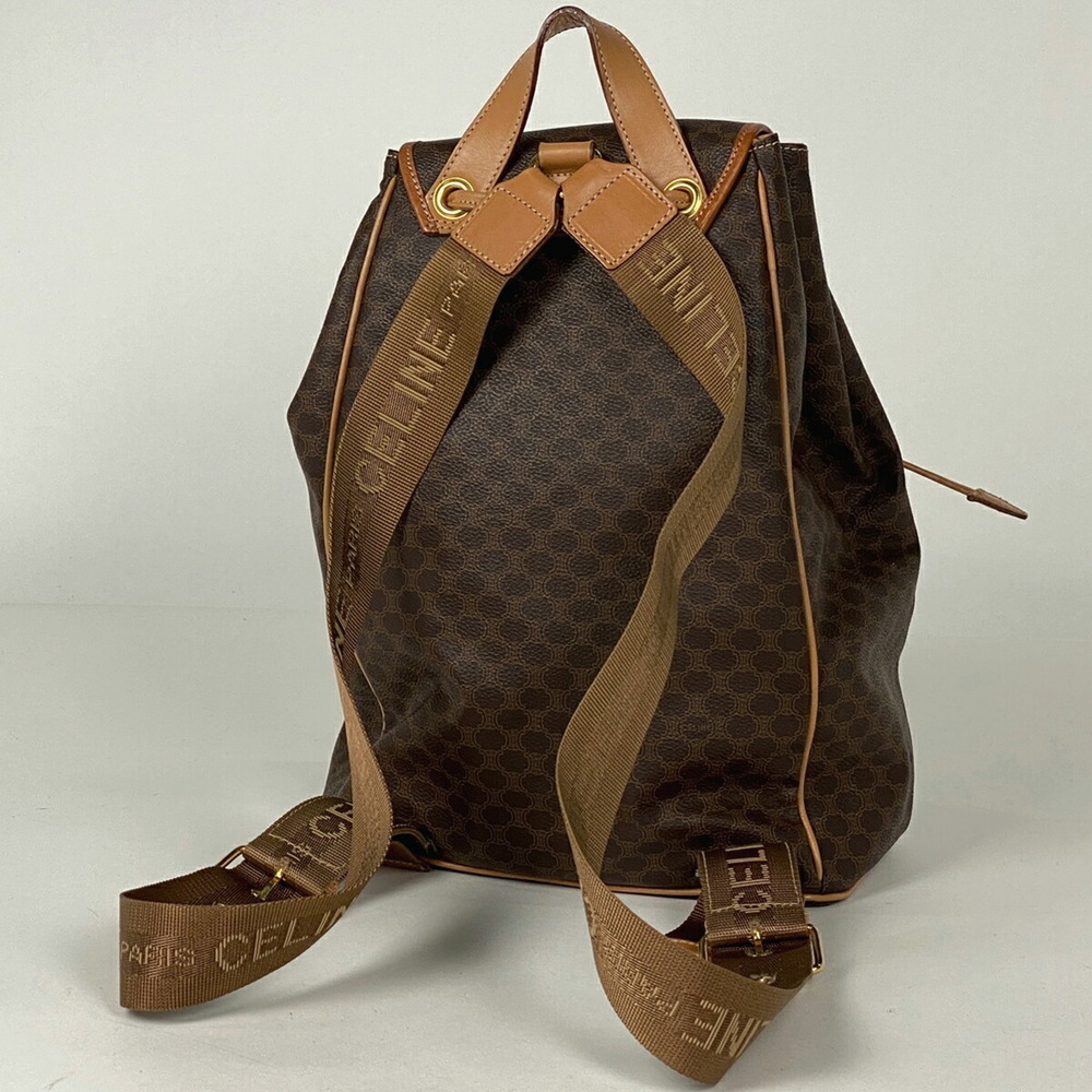 Celine Over Pattern Daypack Macadam Backpack All … - image 1